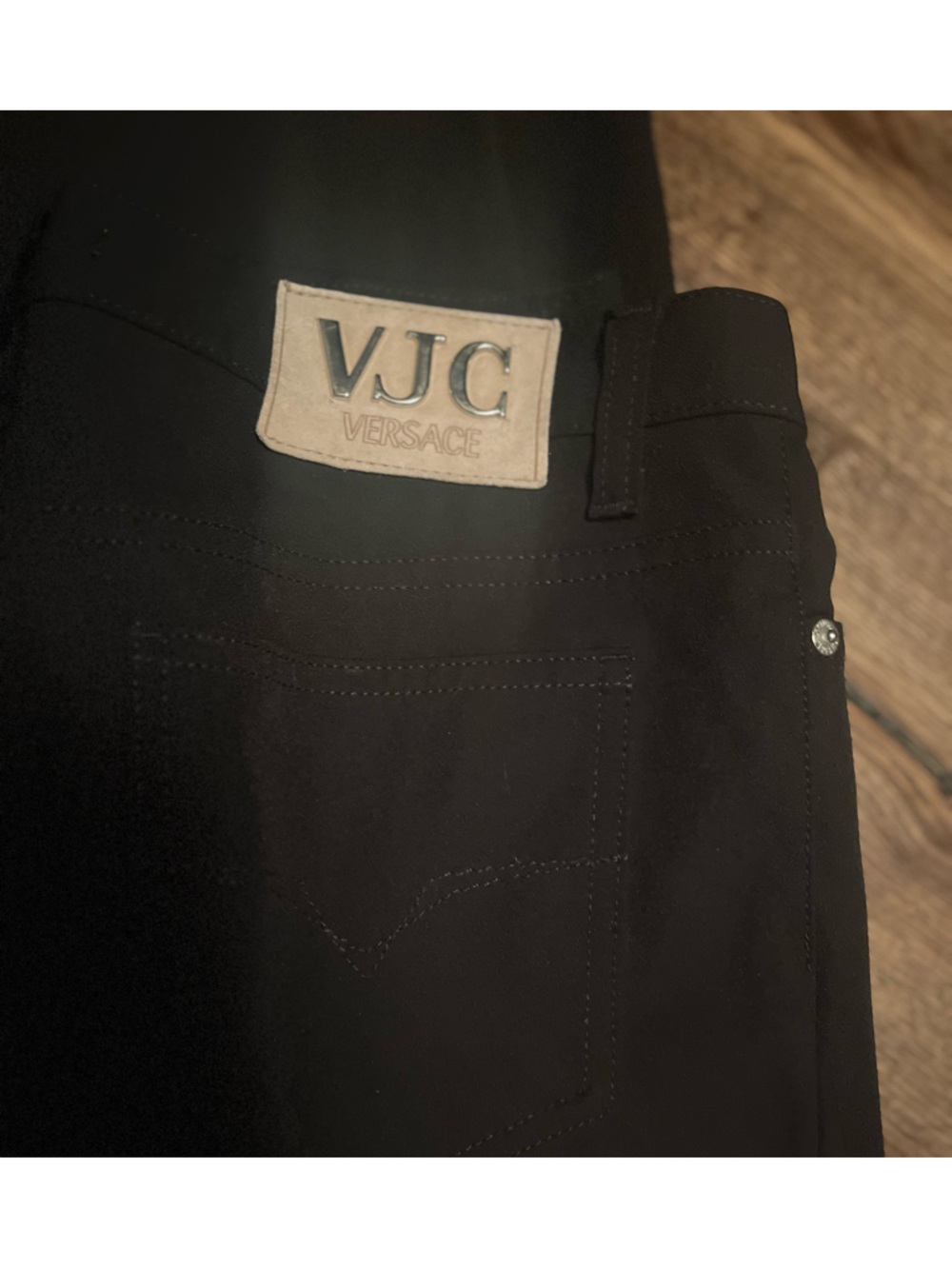 Vintage Versace Black Jeans - size 29.